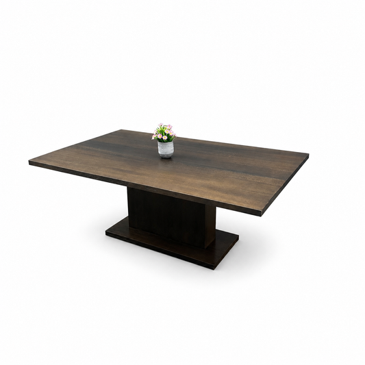 Large Solid Walnut Dining Table