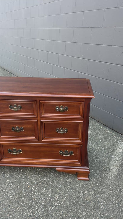 Gibbard Solid Cherry 8 Drawers Dresser
