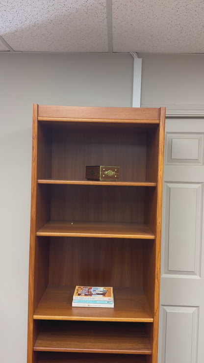 Mid-Century Danish Bookcase - 2 pieces