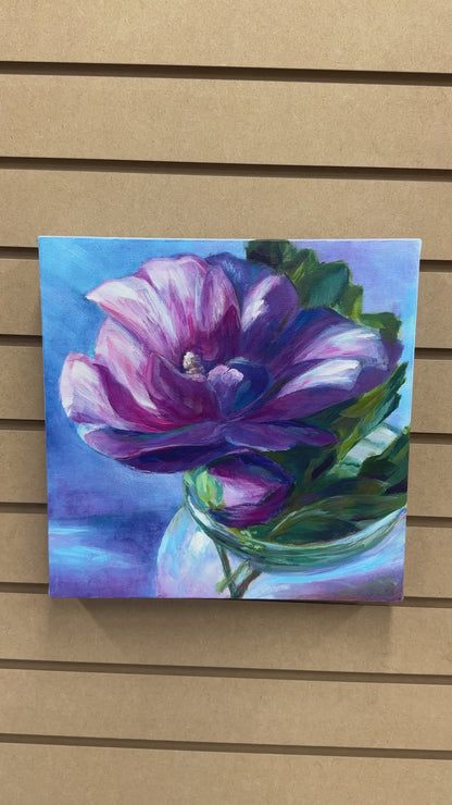 Abbotsford Artist - Velvet Plum of Sharon Paiting