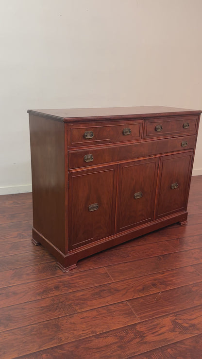 Antique Wood Sideboard