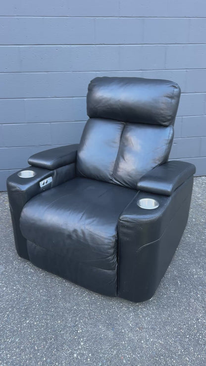 Black Power Party Time Reclining Chair