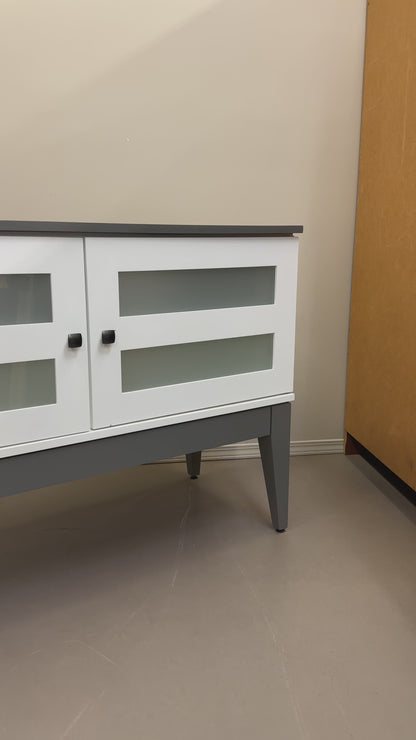 Grey & White Modern Sideboard