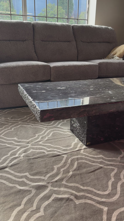 Lavamar Natural Stone Coffee Table - Made in Italy
