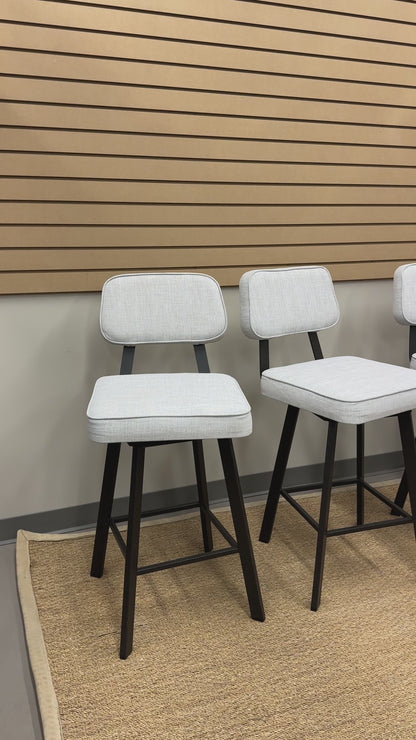 Amisco Clarkson Swivel Counter Stool (x4)