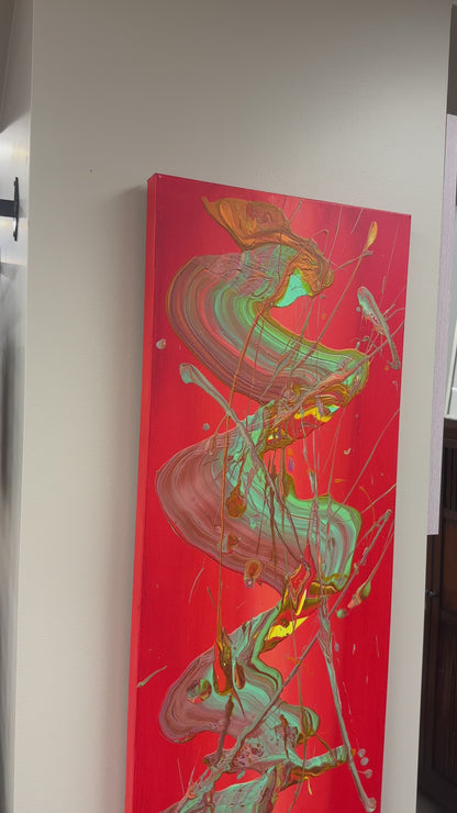 Abbotsford Artist - Vibrant Abstract Painting