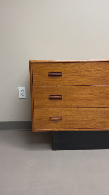Mid-Century Modern Teak Credenza and Armoire