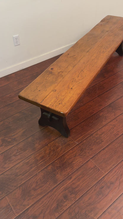 Urban Settler Solid Wood Bench