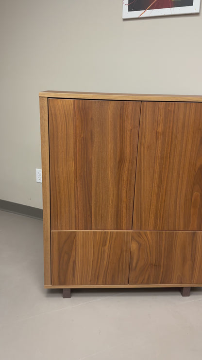 Walnut Stockholm Cabinet with Drawers