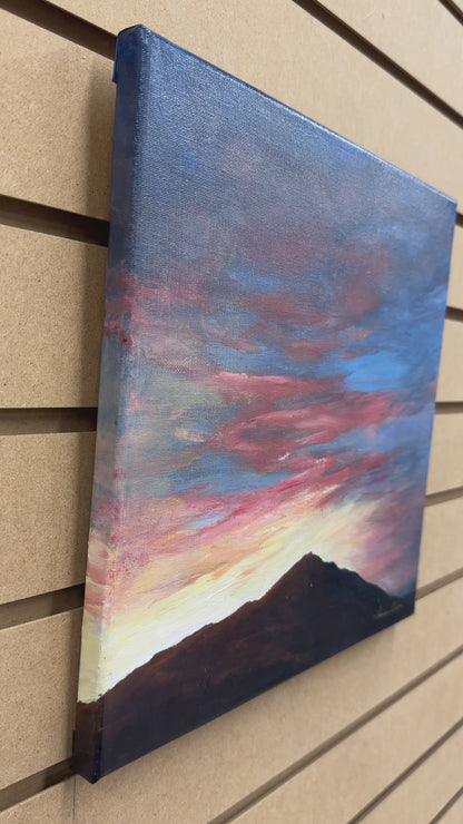 Local Abbotsford Artist - Kamloops Sunset