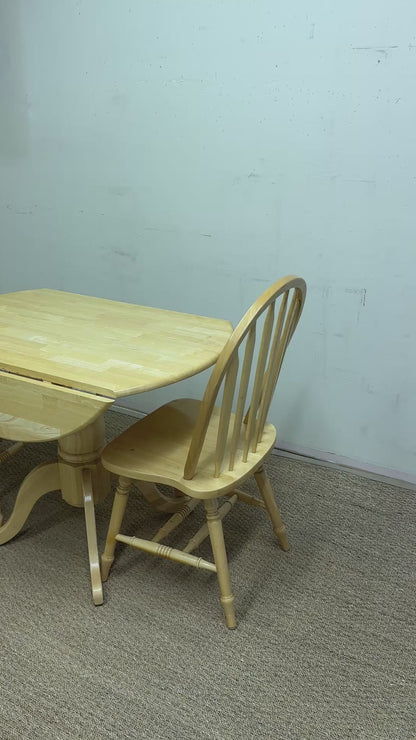 Drop-Leaf Dinette Set with 2 Chairs