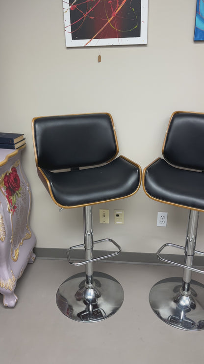 Swivel Adjustable Height Counter/Bar Stool (set of 3)