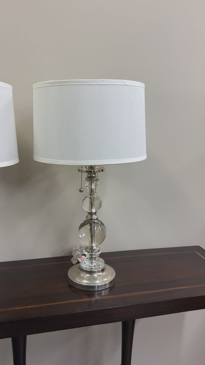 Dashwood Oval Crystal Table Lamp (x2)