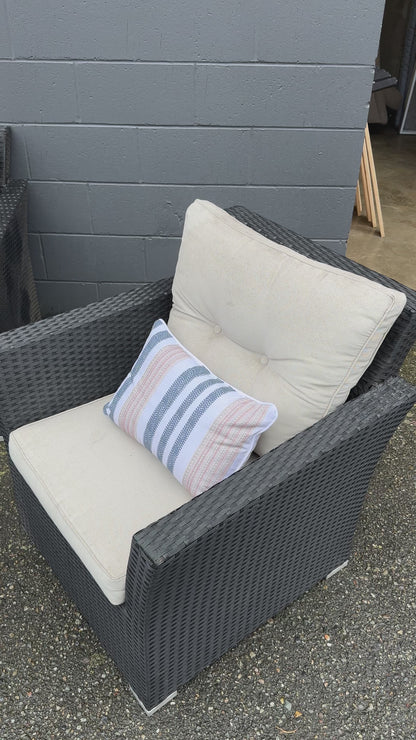 Patio Wicker Set - 4 pieces