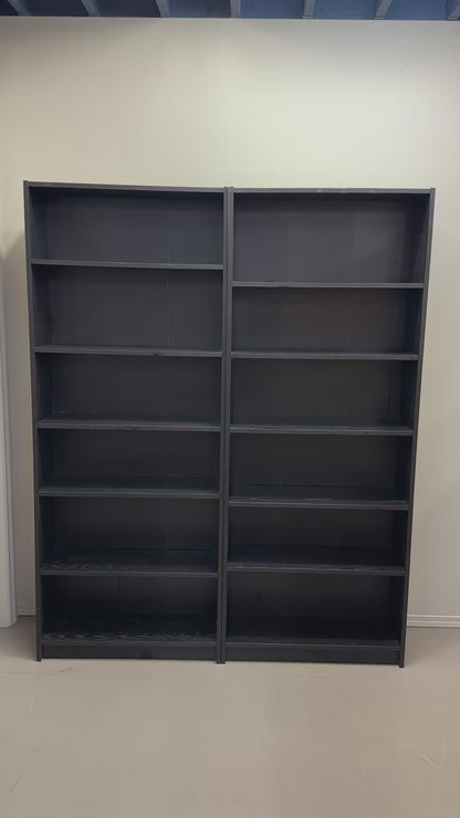 Black Bookcase (2 shelves)