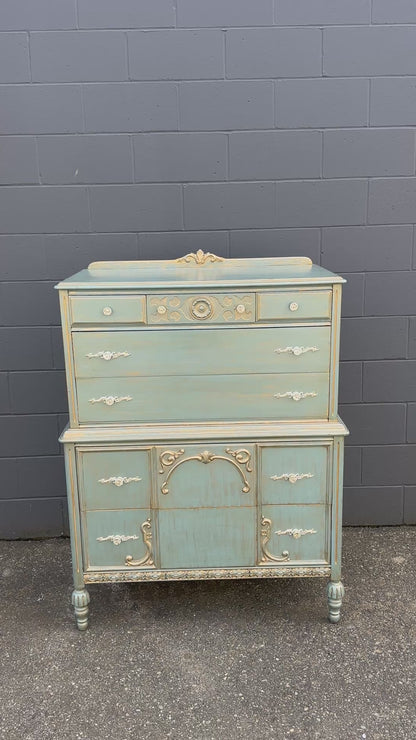Bell&Co French Provincial Highboy Dresser