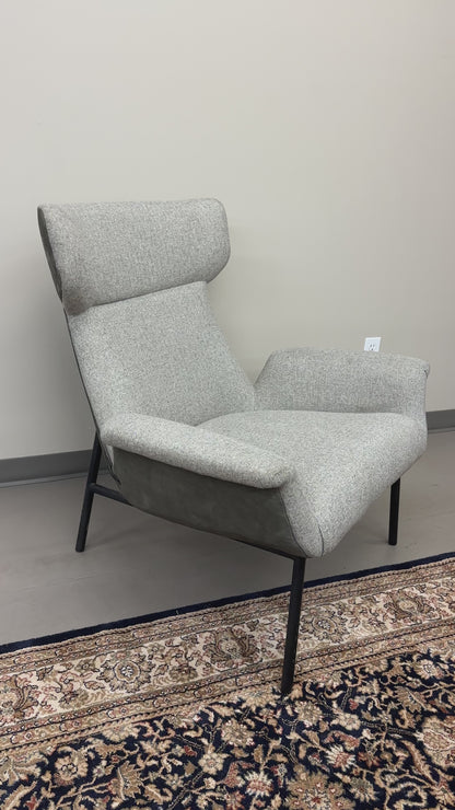 Anson Grey Chair - Nubuck by Four Hands