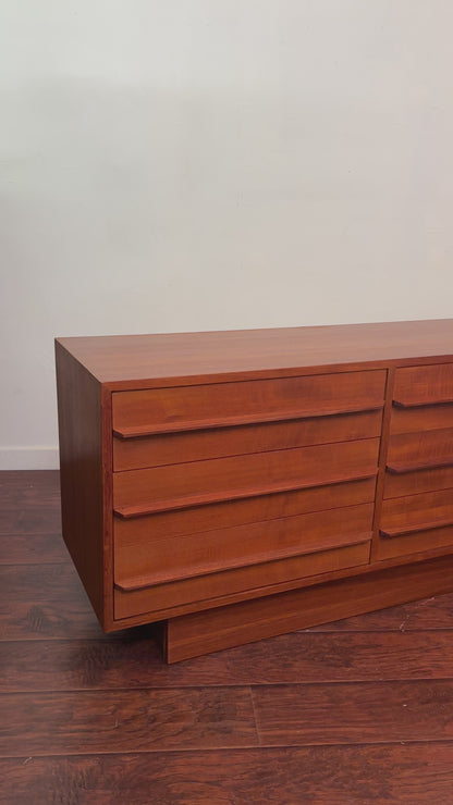 Scandinavian Mid-Century Teak Dresser Set