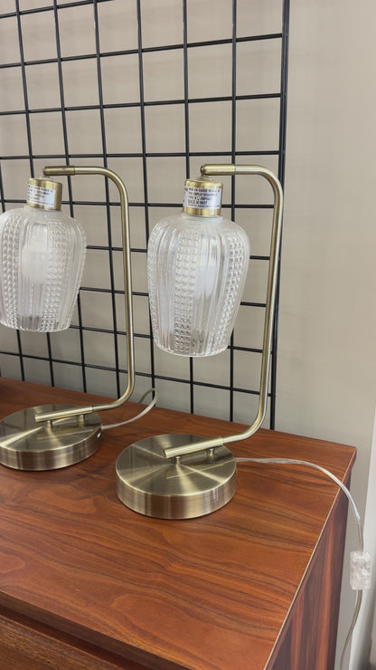 Homesense Flower Table Lamp (x2)