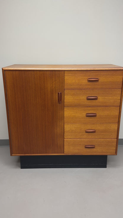 Mid-Century Modern Teak Dresser
