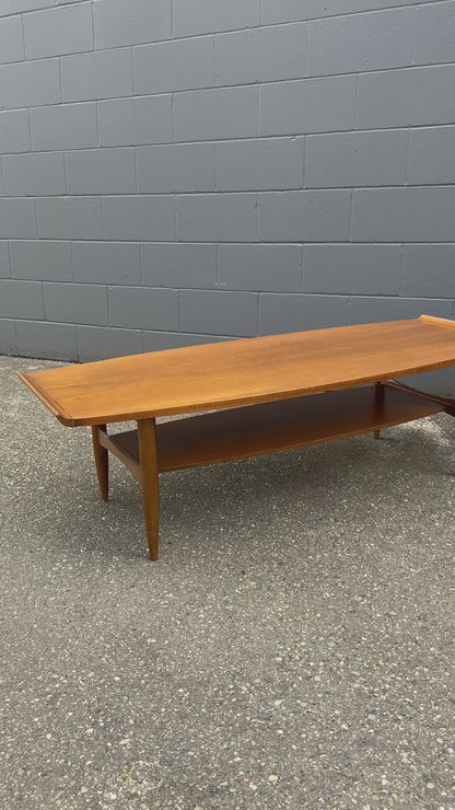 Vintage 1960s Deilcraft Walnut Coffee & End Table