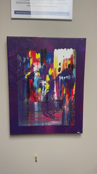 Abbotsford Artist - Bold Abstract Painting