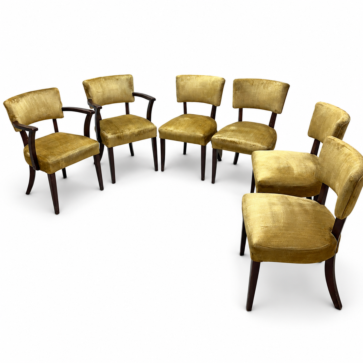 yellow chairs white 2